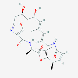 molecular formula C26H37N3O7 B1257935 Madumycin II 