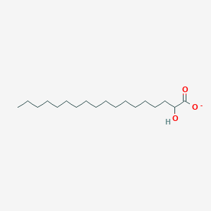 molecular formula C18H35O3- B1257940 2-Hydroxystearate 