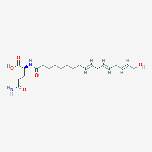 molecular formula C23H38N2O5 B1257945 N-(17-Hydroxylinolenoyl)-L-glutamine 