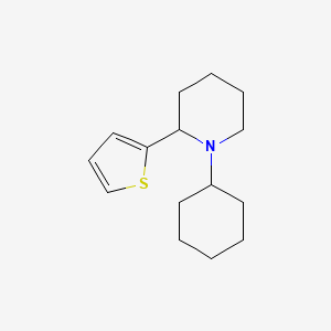 molecular formula C15H23NS B1257968 Thienylcyclohexylpiperidine 