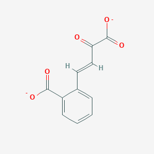 molecular formula C11H6O5-2 B1257980 (3E)-4-(2-Carboxyphenyl)-2-oxobut-3-enoate 