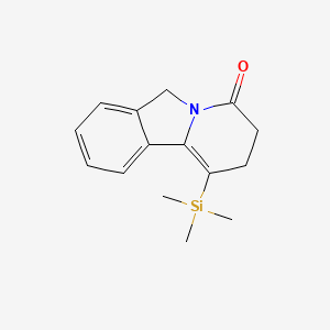 1-(Trimethylsilyl)-2,6-dihydropyrido[2,1-a]isoindol-4(3H)-one