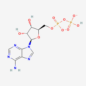 5'-O-{[(hydroxyphosphinato)oxy]phosphinato}adenosine