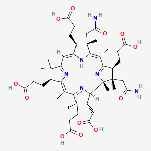 molecular formula C45H62N6O12 B1258002 Hydrogenobyrinic acid a,c-diamide 