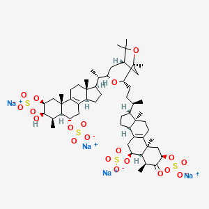 molecular formula C56H84Na4O20S4 B1258005 Hamigerol A 