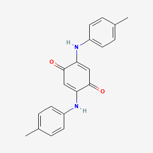 2,5-Bis(4-methylanilino)cyclohexa-2,5-diene-1,4-dione