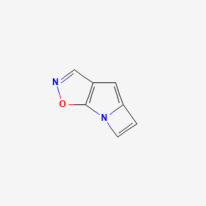 molecular formula C7H4N2O B12580097 10-oxa-2,9-diazatricyclo[5.3.0.02,5]deca-1(7),3,5,8-tetraene CAS No. 280112-07-4