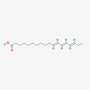 molecular formula C18H30O2 B1258011 11,13,15-Octadecatrienoic acid 