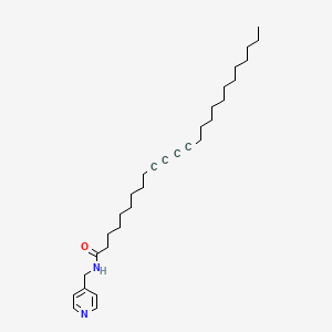 N-[(Pyridin-4-yl)methyl]pentacosa-10,12-diynamide