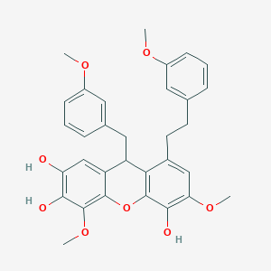 molecular formula C32H32O8 B1258016 nobilin E 