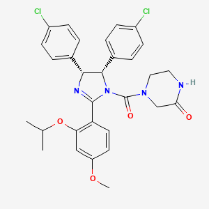 molecular formula C30H30Cl2N4O4 B1258023 nutlin-3B CAS No. 675576-97-3