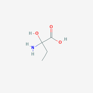 molecular formula C4H9NO3 B1258026 2-Amino-2-hydroxybutanoic acid 