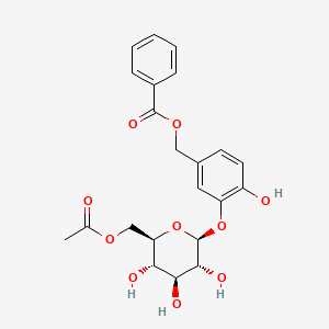 molecular formula C22H24O10 B1258033 Siebolside A 