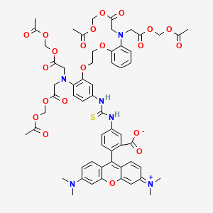 molecular formula C59H62N6O21S B1258038 橙钙 
