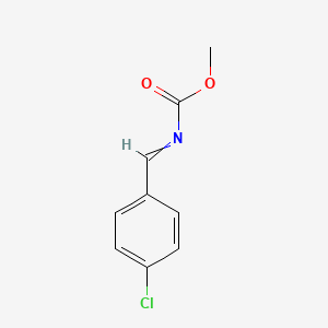 Methyl [(4-chlorophenyl)methylidene]carbamate