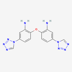 2,2'-Oxybis[5-(1H-tetrazol-1-yl)aniline]