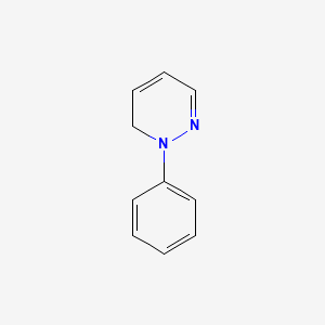 molecular formula C10H10N2 B1258043 1-Phenyl-1,6-dihydropyridazine 