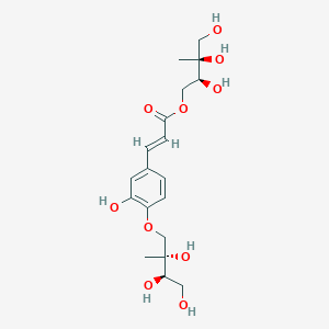 molecular formula C19H28O10 B1258044 evolvoid A 