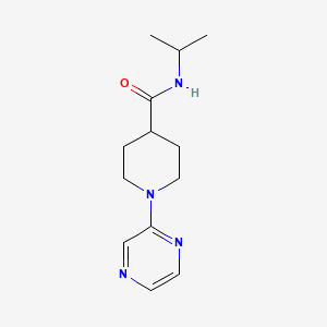 N-(Propan-2-yl)-1-(pyrazin-2-yl)piperidine-4-carboxamide