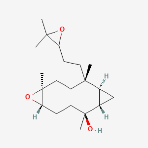 molecular formula C20H34O3 B1258046 Pacificin L(rel) 