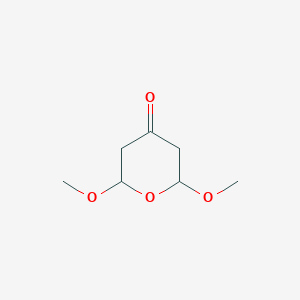 2,6-Dimethoxyoxan-4-one