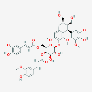 molecular formula C48H54O19 B1258063 Rhusemialin C 