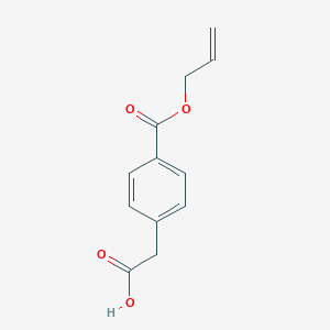 B125809 4-(Allyloxycarbonyl)phenylacetic acid CAS No. 142650-93-9