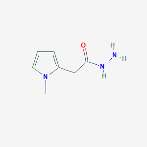 molecular formula C7H11N3O B125810 2-(1-甲基-1H-吡咯-2-基)乙酰肼 CAS No. 158144-17-3