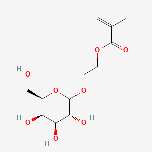 molecular formula C12H20O8 B1258122 Galactosyloxyethyl methacrylate 