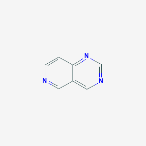 molecular formula C7H5N3 B1258125 吡啶并[4,3-d]嘧啶 CAS No. 253-87-2