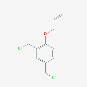 2,4-Bis(chloromethyl)-1-[(prop-2-en-1-yl)oxy]benzene