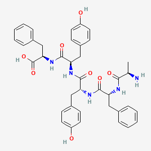 D-Alanyl-D-phenylalanyl-D-tyrosyl-D-tyrosyl-D-phenylalanine