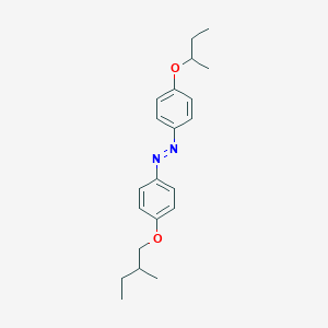 (E)-1-{4-[(Butan-2-yl)oxy]phenyl}-2-[4-(2-methylbutoxy)phenyl]diazene