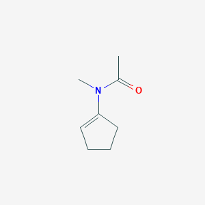 N-(1-Cyclopenten-1-yl)-N-methylacetamide