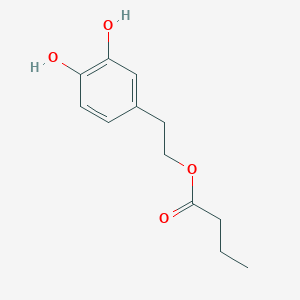 2-(3,4-Dihydroxyphenyl)ethyl butanoate