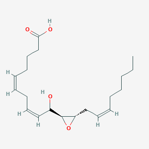 10-hydroxy-11S,12S-epoxy-5Z,8Z,14Z-eicosatrienoic acid