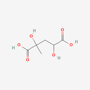 molecular formula C6H10O6 B1258202 3-Deoxy-2-C-methylpentaric acid CAS No. 65954-98-5