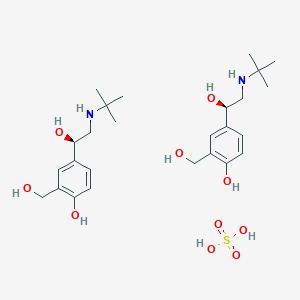 molecular formula C26H44N2O10S B125821 硫酸左旋沙丁胺醇 CAS No. 148563-16-0