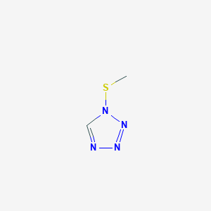 molecular formula C2H4N4S B1258210 n-Methylthiotetrazole 