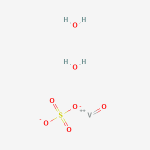 molecular formula H4O7SV B1258227 Vanadyl sulfate dihydrate 