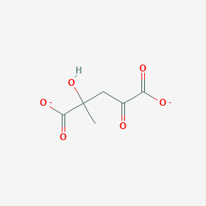 molecular formula C6H6O6-2 B1258234 4-Hydroxy-4-methyl-2-oxoglutarate 