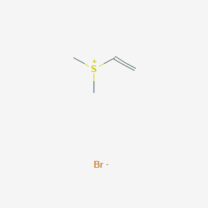molecular formula C4H9BrS B1258243 Sulfonium, ethenyldimethyl-, bromide CAS No. 25709-51-7