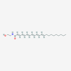 molecular formula C24H37NO2 B1258252 n-Docosahexaenoylethanolamine 