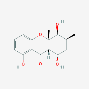 molecular formula C15H18O5 B1258259 Monodictysin B 