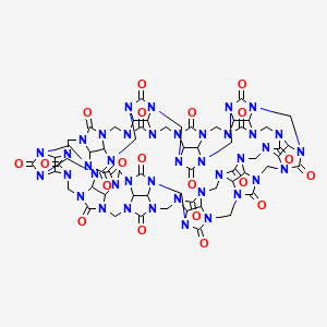 molecular formula C60H60N40O20 B1258260 Cucurbit[10]uril 