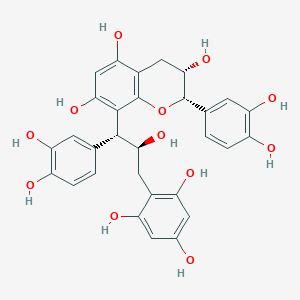 molecular formula C30H28O12 B1258261 Gambiriin A2 