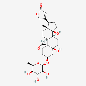 molecular formula C29H42O10 B1258264 Desglucocheirotoxin 