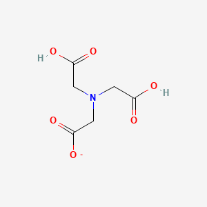 molecular formula C6H8NO6- B1258269 Nitrilotriacetate(1-) 