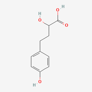 molecular formula C10H12O4 B1258271 2-羟基-4-(4-羟基苯基)丁酸 