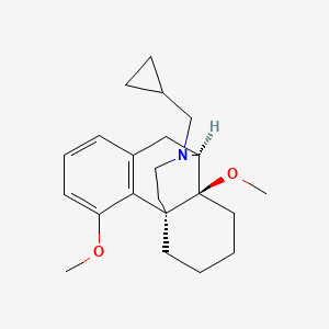 molecular formula C22H31NO2 B1258275 6-Deoxocyprodime 